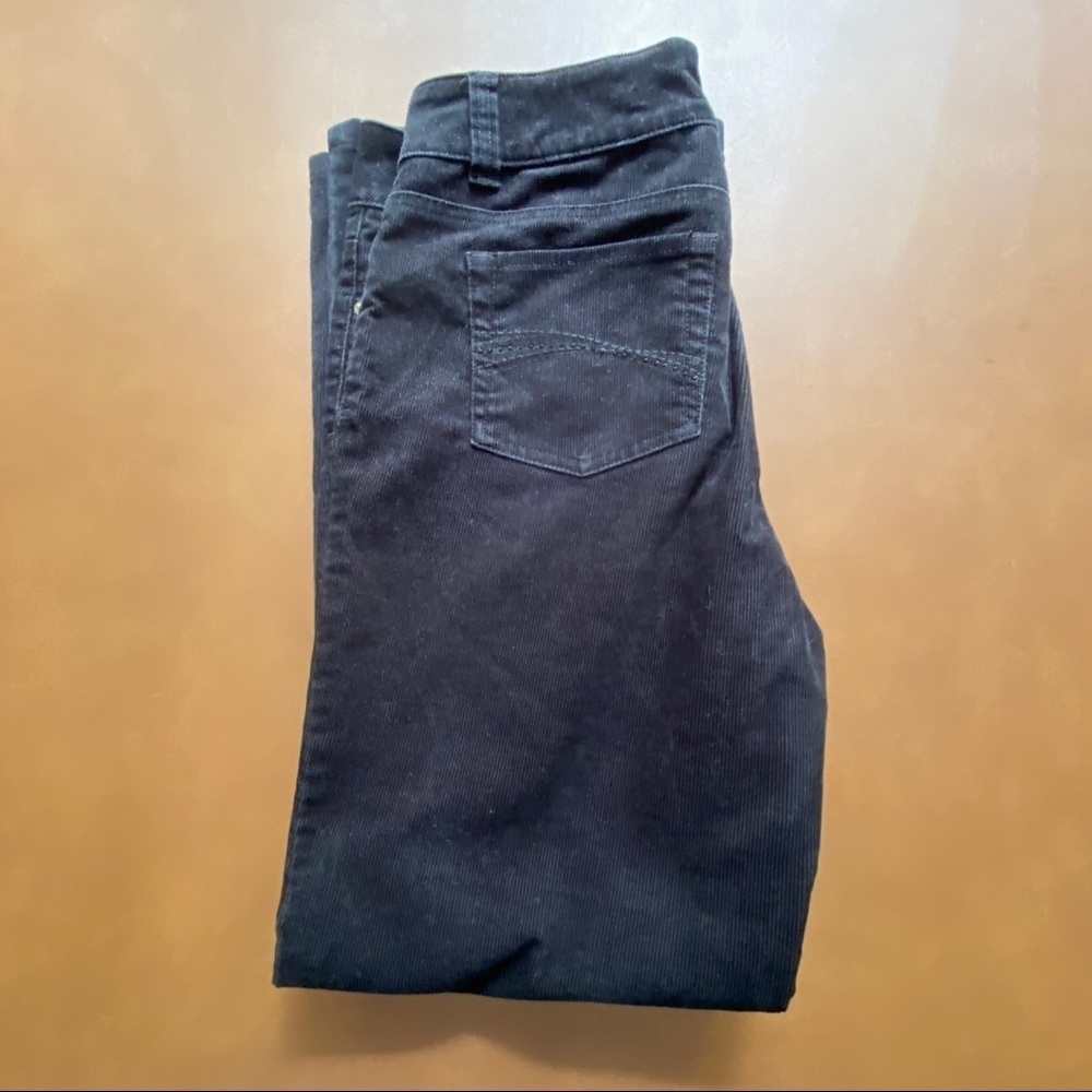 Black Corduroy pants Size 8